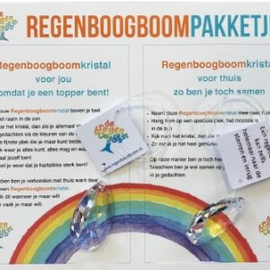 Regenboogboompakketje  (2 kristallen)