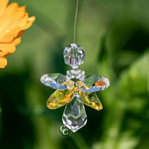 Geluksengel Topaaz (geel)